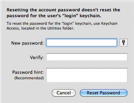 encrypted dmg forgot password